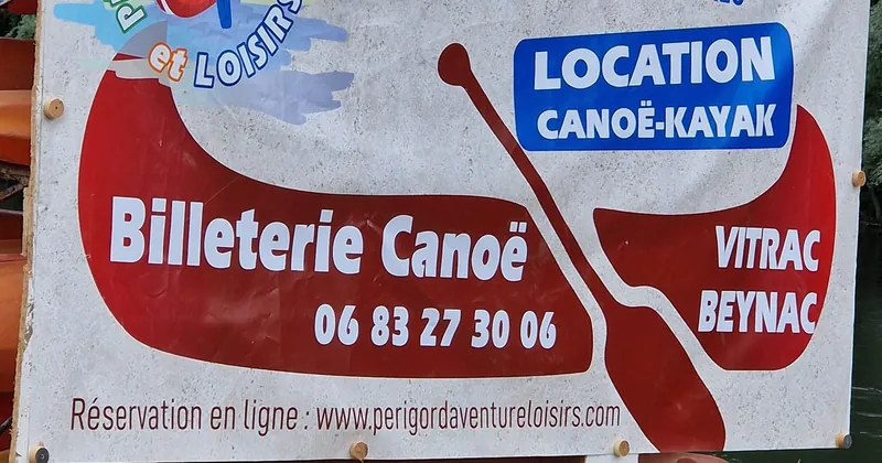 Vitrac: Kanu/Kajak Route der Schlösser der Dordogne (15 km)