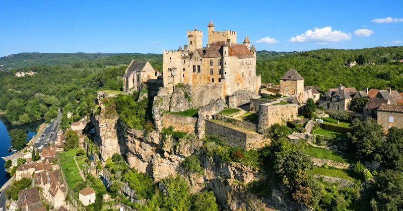 Château de Beynac: Eintrittskarte für die Burg